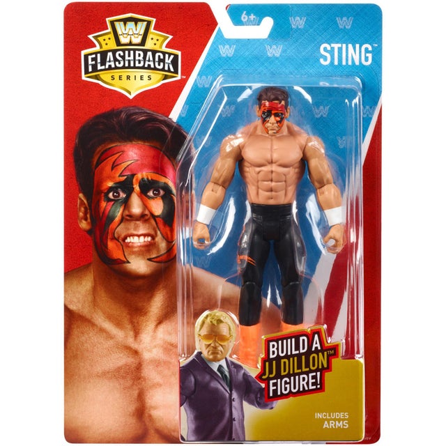 WWE Mattel Flashback Series 2 Sting [Exclusive] Action & Toy Figures PWcatalog