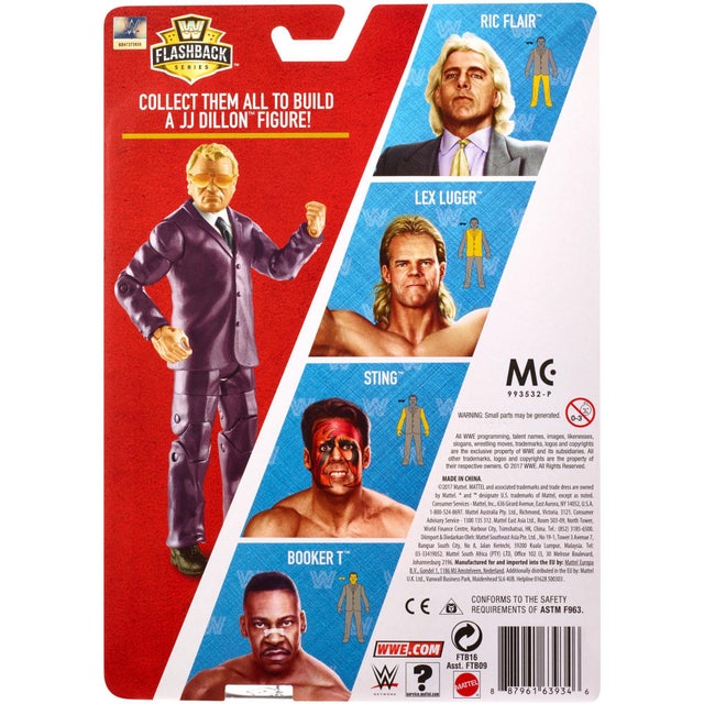 WWE Mattel Flashback Series 2 JJ Dillon [Build-A-Figure] Action & Toy Figures PWcatalog
