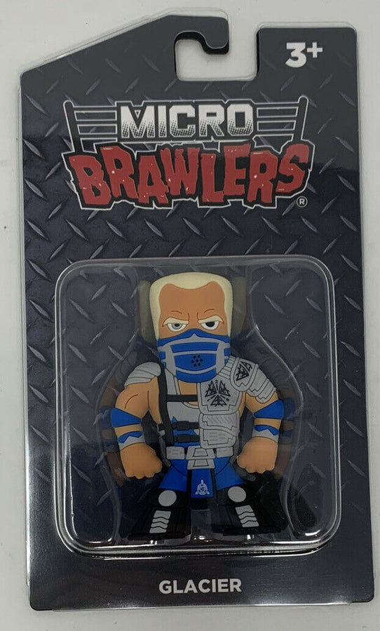 Pro Wrestling Tees Crate Exclusive Micro Brawlers Glacier [December] Action & Toy Figures PWcatalog