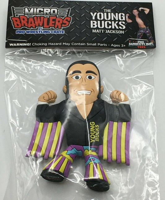 Pro Wrestling Tees Crate Exclusive Micro Brawlers Matt Jackson [April]