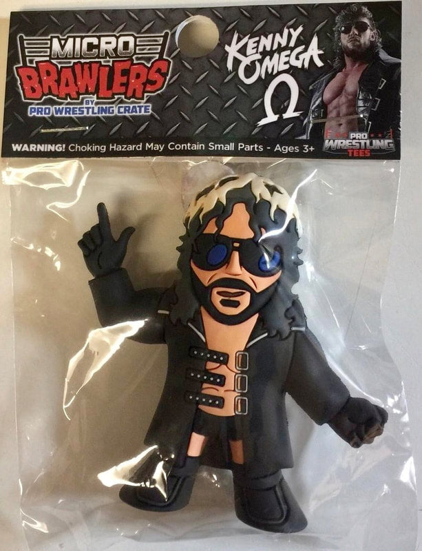 Pro Wrestling Tees Crate Exclusive Micro Brawlers Kenny Omega [September] Action & Toy Figures PWcatalog