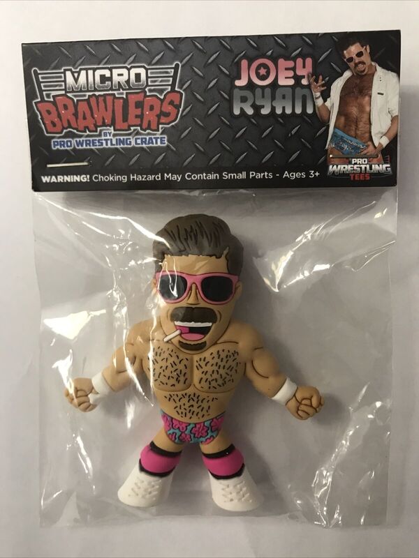 Pro Wrestling Tees Crate Exclusive Micro Brawlers Joey Ryan [October] Action & Toy Figures PWcatalog