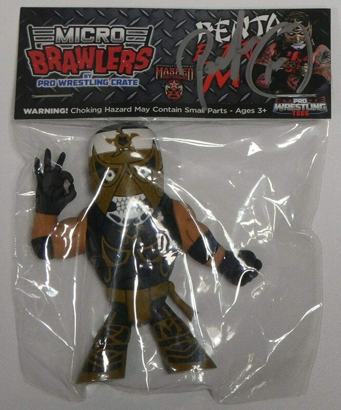 Pro Wrestling Tees Crate Exclusive Micro Brawlers Penta El Zero M [November] Action & Toy Figures PWcatalog