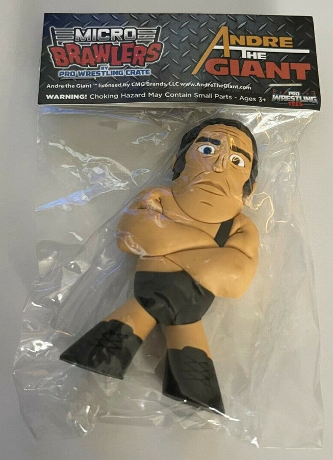 Pro Wrestling Tees Crate Exclusive Micro Brawlers Andre the Giant [March] Action & Toy Figures PWcatalog
