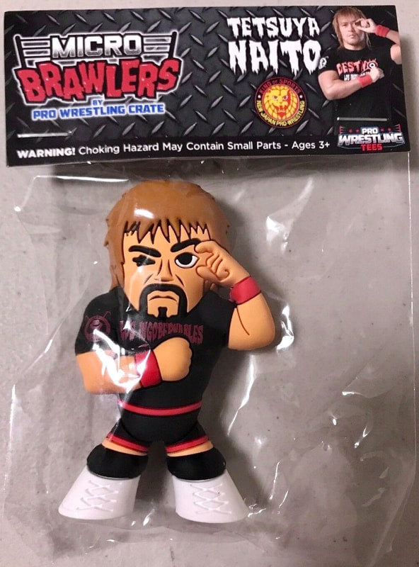 Pro Wrestling Tees Crate Exclusive Micro Brawlers Tetsuya Naito [July] Action & Toy Figures PWcatalog