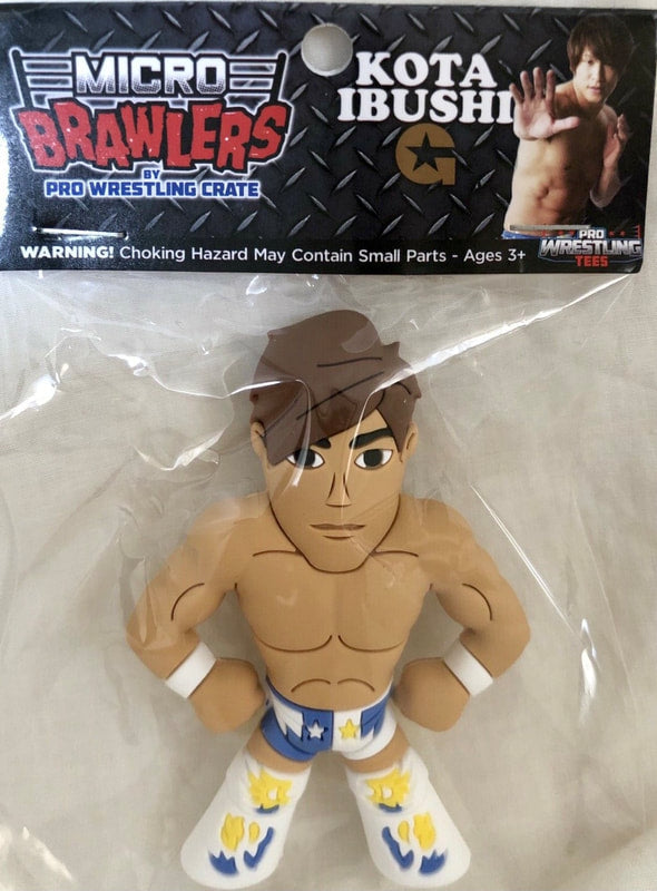 Pro Wrestling Tees Crate Exclusive Micro Brawlers Kota Ibushi [February] Action & Toy Figures PWcatalog