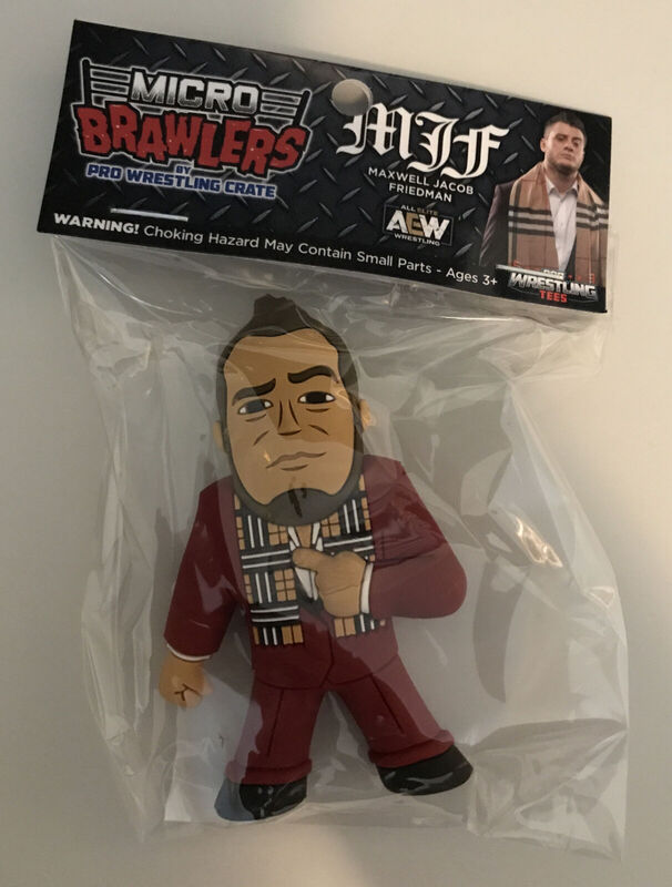 Pro Wrestling Tees Crate Exclusive Micro Brawlers MJF [May] Action & Toy Figures PWcatalog