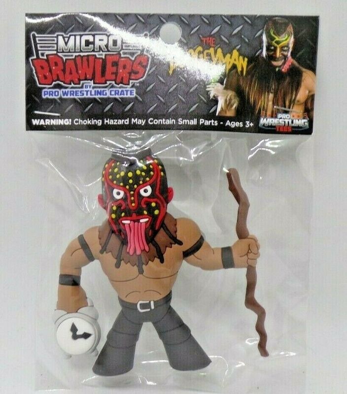 Pro Wrestling Tees Crate Exclusive Micro Brawlers Boogeyman [October] Action & Toy Figures PWcatalog