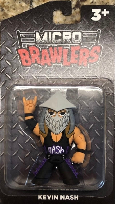 Pro Wrestling Tees Crate Exclusive Micro Brawlers Kevin Nash [March] Action & Toy Figures PWcatalog