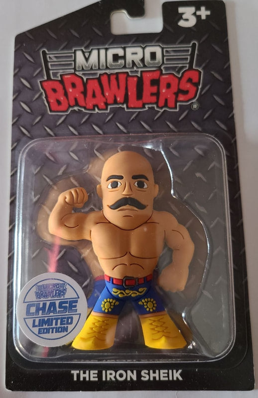 Pro Wrestling Tees Crate Exclusive Micro Brawlers The Iron Sheik [May, Chase]