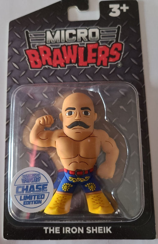 Pro Wrestling Tees Crate Exclusive Micro Brawlers The Iron Sheik [May, Chase] Action & Toy Figures PWcatalog