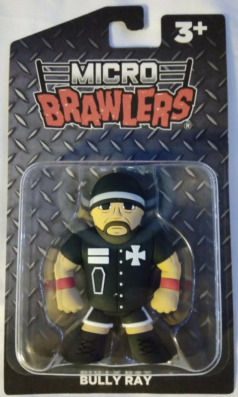Pro Wrestling Tees Crate Exclusive Micro Brawlers Bully Ray [June] Action & Toy Figures PWcatalog