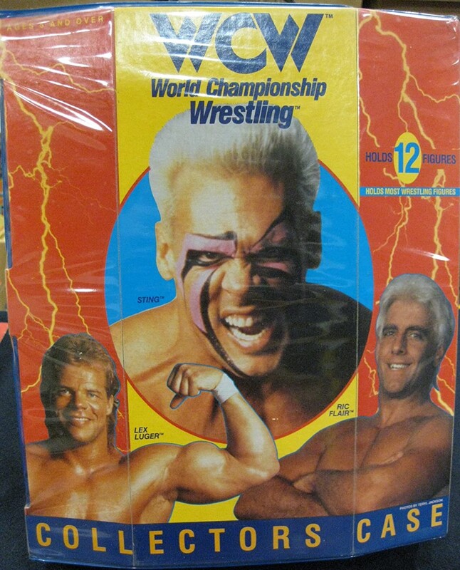 WCW Galoob WCW Galoob Wrestling Rings & Playsets: Collectors Case