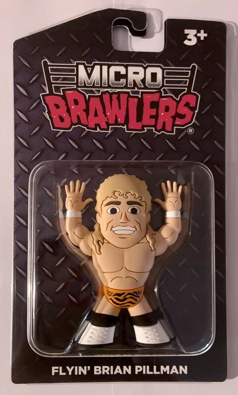 Pro Wrestling Tees Crate Exclusive Micro Brawlers Flyin' Brian Pillman [July]