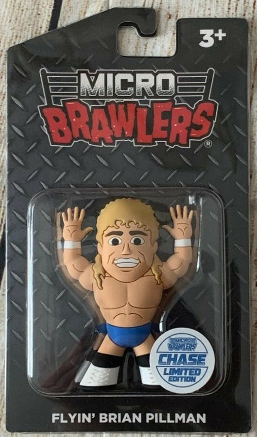 Pro Wrestling Tees Crate Exclusive Micro Brawlers Flyin' Brian Pillman [July, Chase] Action & Toy Figures PWcatalog