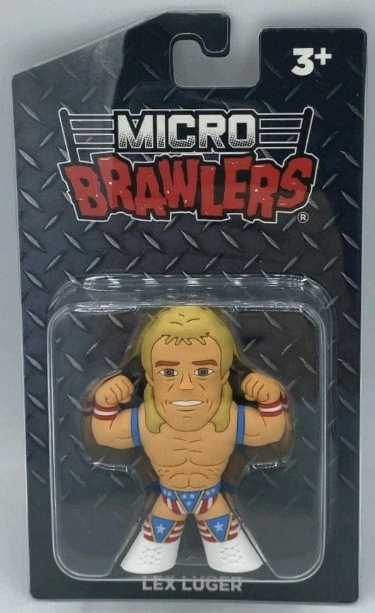 Pro Wrestling Tees Crate Exclusive Micro Brawlers Lex Luger [August]