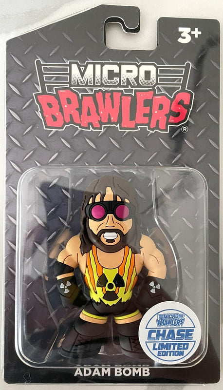 Pro Wrestling Tees Crate Exclusive Micro Brawlers Adam Bomb [September, Chase]