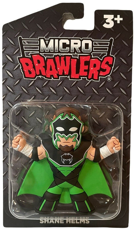 Pro Wrestling Tees Crate Exclusive Micro Brawlers Shane Helms [October] Action & Toy Figures PWcatalog