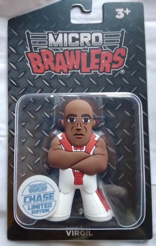 Pro Wrestling Tees Crate Exclusive Micro Brawlers Virgil [November Chase] Action & Toy Figures PWcatalog