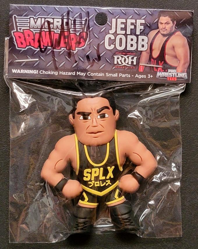 Pro Wrestling Tees Micro Brawlers Jeff Cobb [Variant]