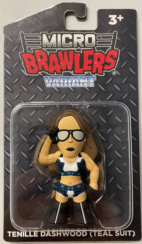 Pro Wrestling Tees Micro Brawlers Tenille Dashwood [Teal Suit] Action & Toy Figures PWcatalog