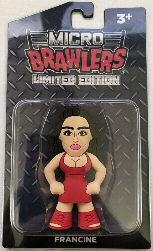 Pro Wrestling Tees Micro Brawlers Limited Edition Francine