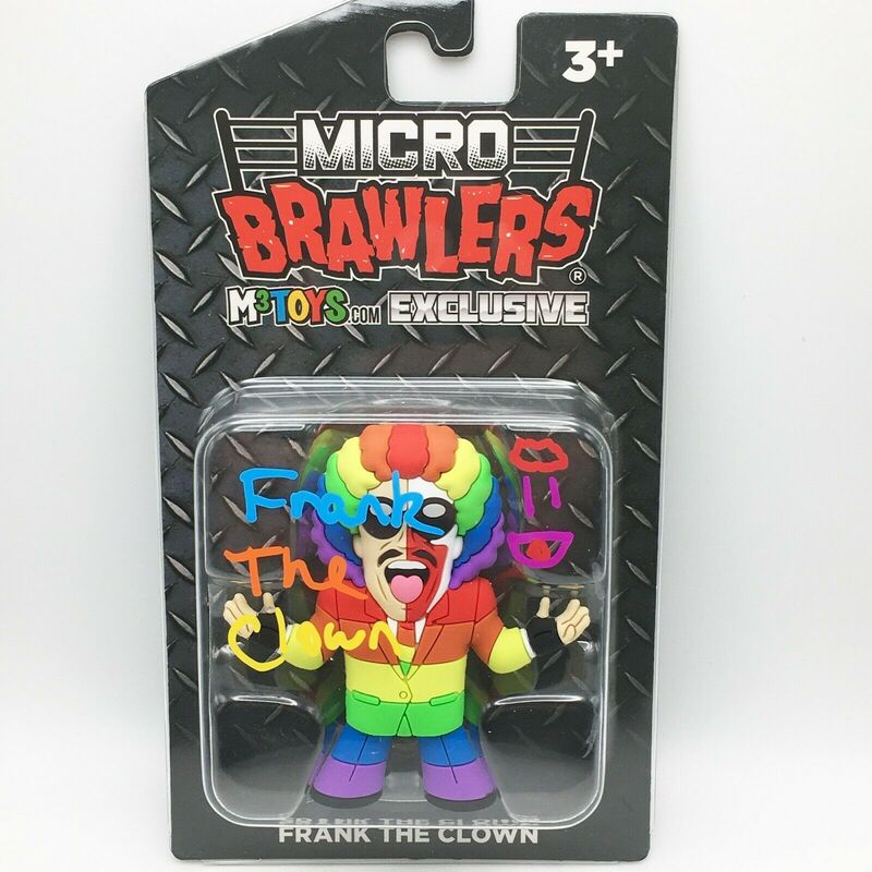 Pro Wrestling Tees Micro Brawlers Limited Edition Frank the Clown [Exclusive] Action & Toy Figures PWcatalog