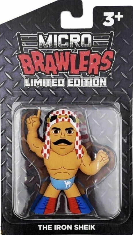 Pro Wrestling Tees Micro Brawlers Limited Edition The Iron Sheik Action & Toy Figures PWcatalog
