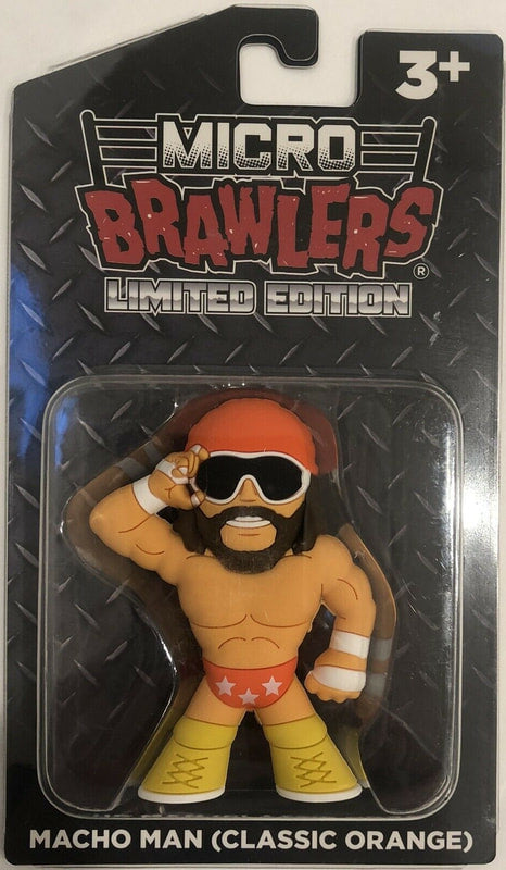Pro Wrestling Tees Micro Brawlers Limited Edition Macho Man [Classic Orange] Action & Toy Figures PWcatalog