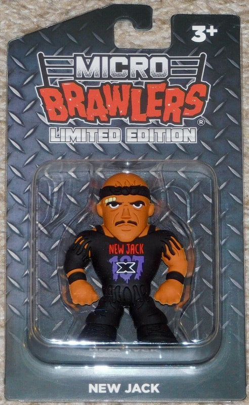 Pro Wrestling Tees Micro Brawlers Limited Edition New Jack Action & Toy Figures PWcatalog