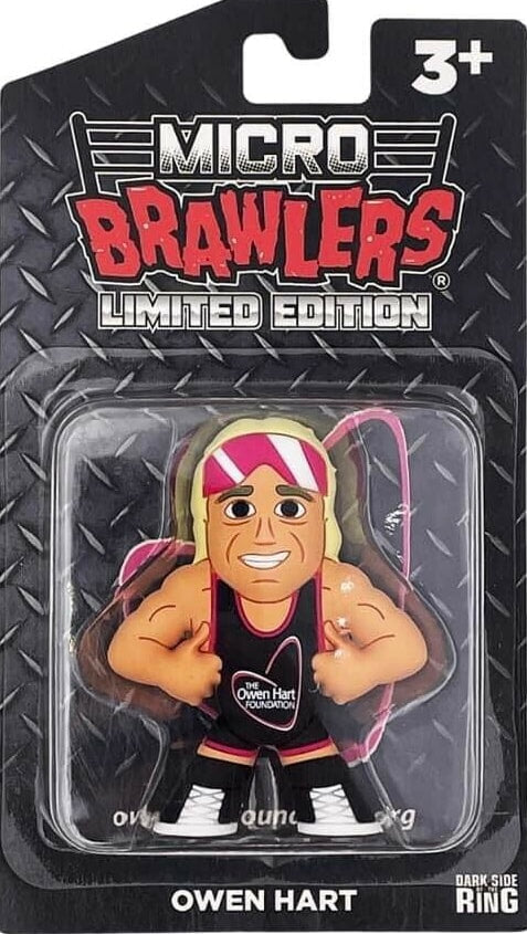 Pro Wrestling Tees Micro Brawlers Limited Edition Owen Hart