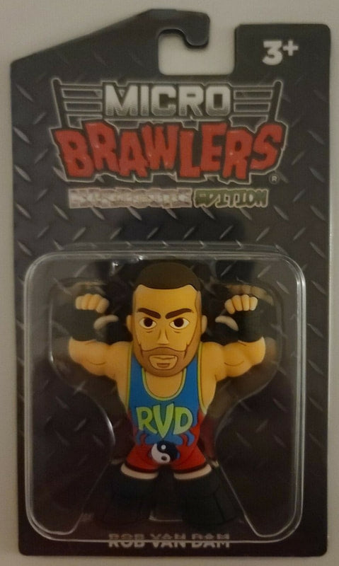 Pro Wrestling Tees Micro Brawlers Limited Edition Rob Van Dam Action & Toy Figures PWcatalog