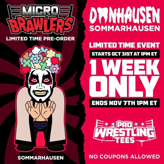 Pro Wrestling Tees Micro Brawlers Limited Edition Sommarhausen [Chase]