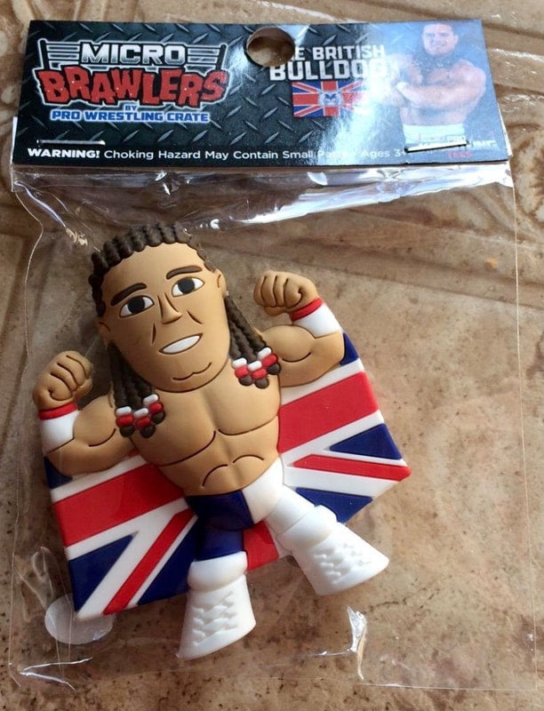 Pro Wrestling Tees Micro Brawlers 1 British Bulldog