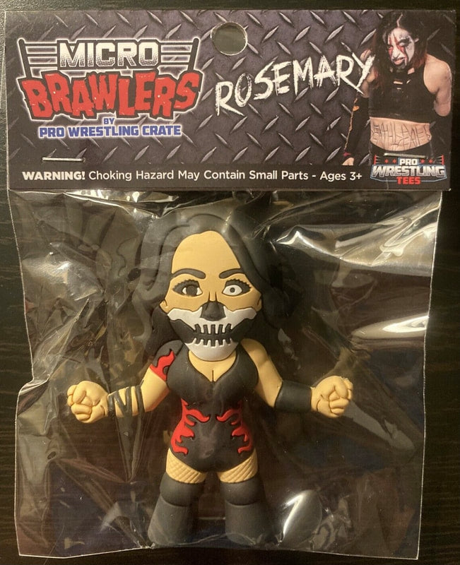 Pro Wrestling Tees Micro Brawlers 1 Rosemary