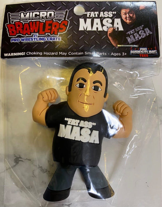 Pro Wrestling Tees Micro Brawlers 3 "Fat Ass" Masa