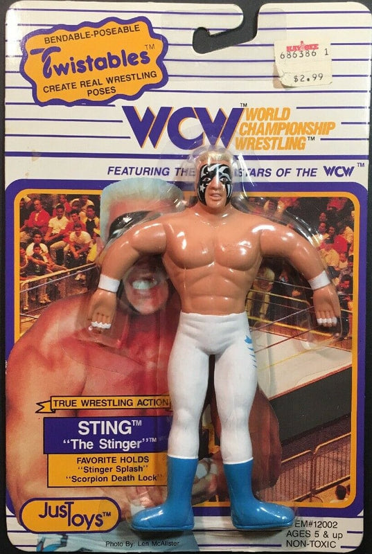 WCW Just Toys Twistables Sting Action & Toy Figures PWcatalog
