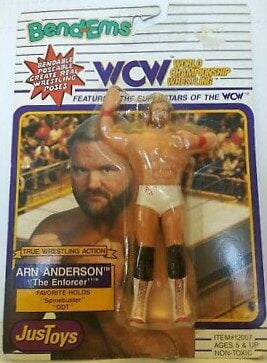 WCW Just Toys Bend-Ems Arn Anderson