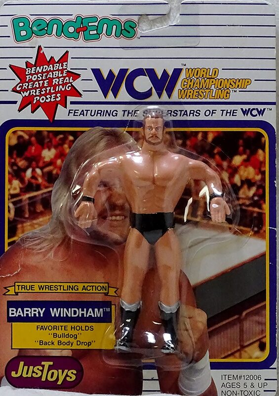 WCW Just Toys Bend-Ems Barry Windham Action & Toy Figures PWcatalog