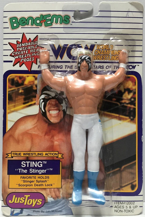 WCW Just Toys Bend-Ems Sting Action & Toy Figures PWcatalog