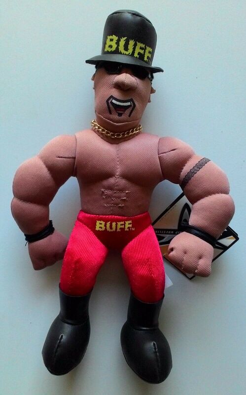 WCW The Idea Factory Beanbag Brawlers 2 Buff Bagwell