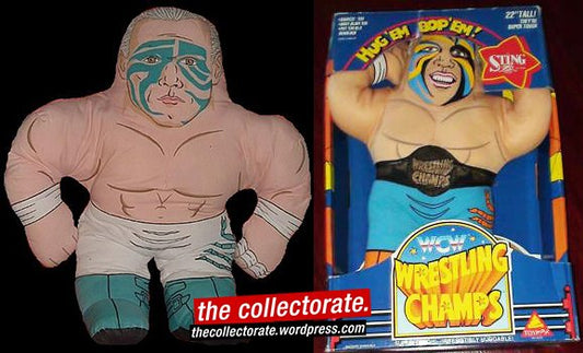 WCW Toy Max Wrestling Champs Exclusives Sting [Exclusive]