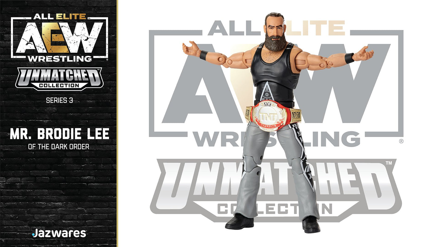 AEW Jazwares Unmatched Collection 3 Mr. Brodie Lee