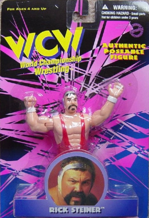 WCW OSFTM 4.5" Articulated Singles Rick Steiner