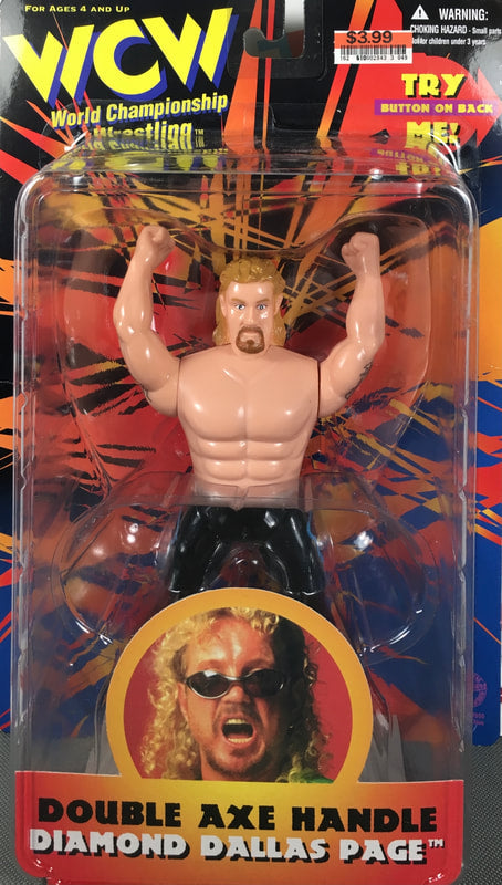 WCW OSFTM 6.5" Articulated WCW Singles "Double Axe Handle" Diamond Dallas Page