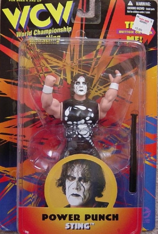 WCW OSFTM 6.5" Articulated WCW Singles "Power Punch" Sting Action & Toy Figures PWcatalog
