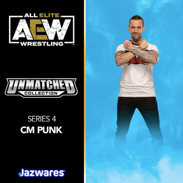 AEW Jazwares Unmatched Collection 4 CM Punk