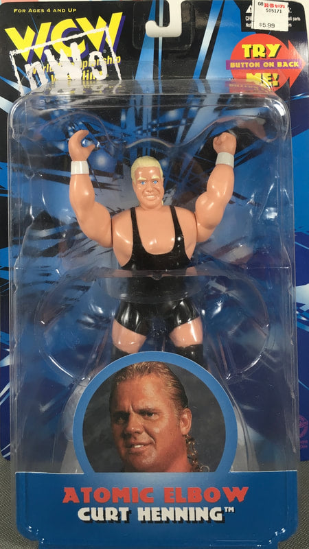 WCW OSFTM 6.5" Articulated WCW/nWo Singles "Atomic Elbow" Curt Henning