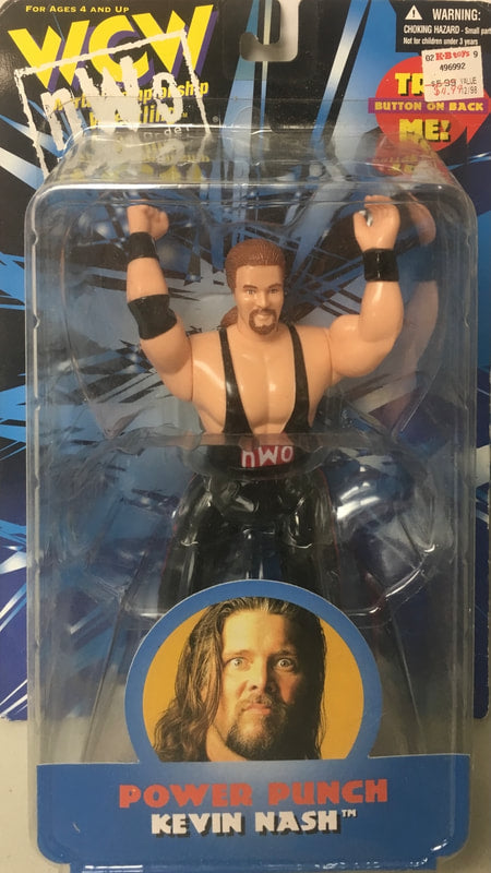 WCW OSFTM 6.5" Articulated WCW/nWo Singles "Power Punch" Kevin Nash