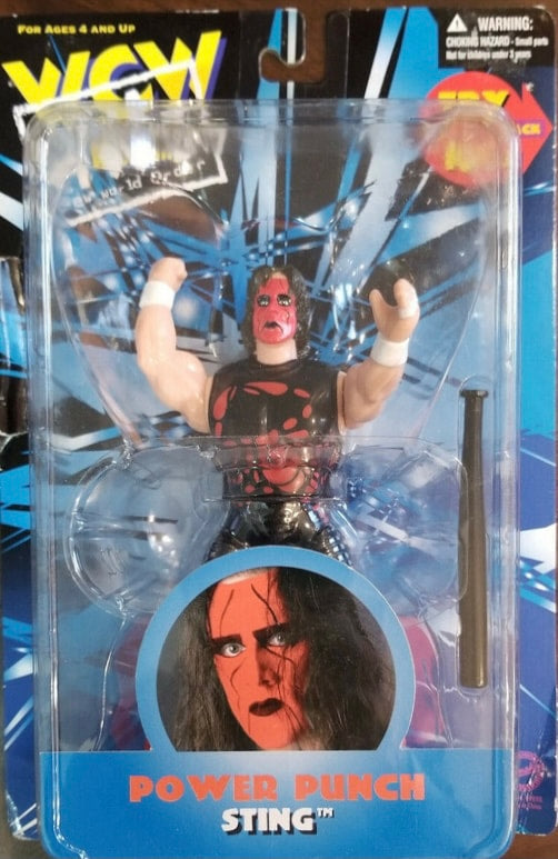 WCW OSFTM 6.5" Articulated WCW Singles "Power Punch" Sting